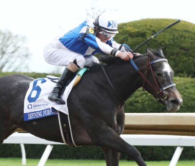 Defining Purpose, horse, Cross Traffic, Central Bank Ashland, viernes, 7 de abril de 2023, Keeneland. Foto: Coady Photo