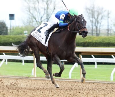 Goodnight Olive, horse, Stonestreet Thoroughbred Holdings, Madison Stakes, sábado, 8 de abril de 2023, Keeneland. Foto: Coady Photo