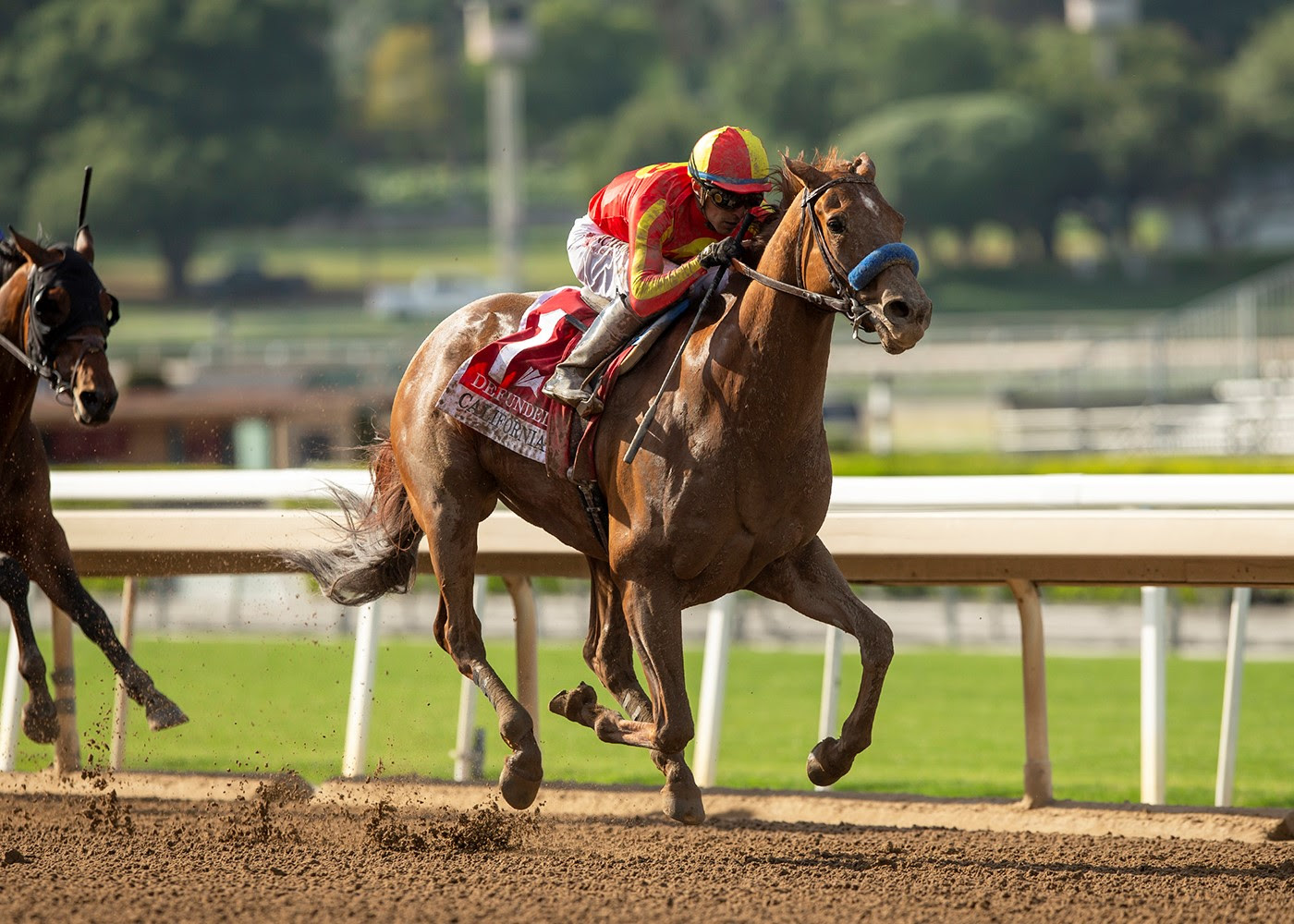 Defunded, Horses, Dialed In, Californian Stakes, sábado, 22 de abril de 2023, Santa Anita Park. Foto: Benoit Photo