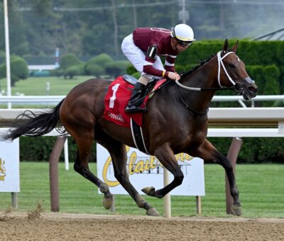 Echo Zulu, horse, Gun Runner, Honorable Miss Hándicap, miércoles, 26 de julio de 2023, Saratoga. Foto: Coglaniese Photo