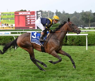 Elusive Princess, horse, Martinborough (JPN), Saratoga Oaks Invitational, viernes, 4 de agosto de 2023, Saratoga. Foto: Coglaniese Photo