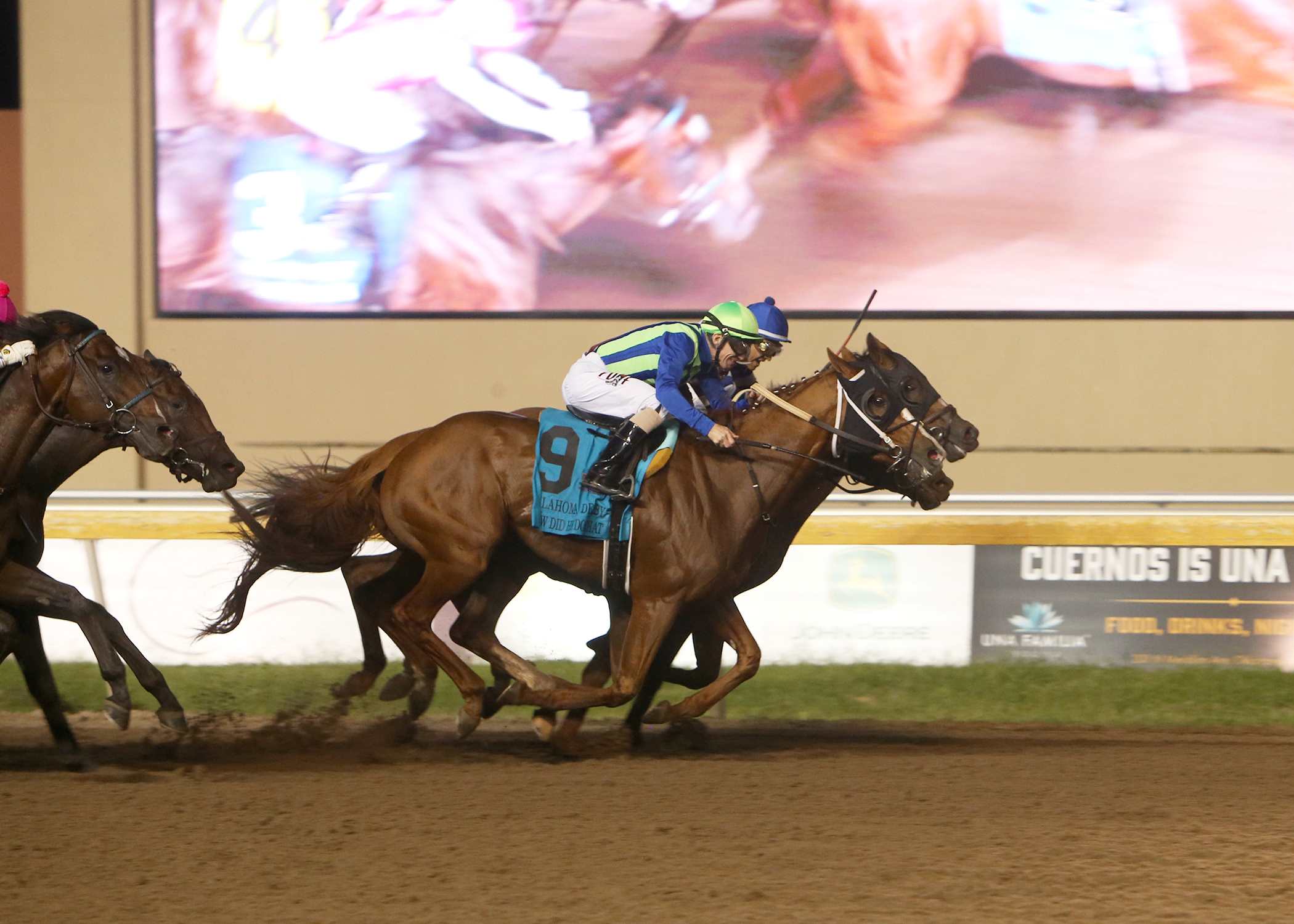 How Did He Do That, horse, Stonestreet Thoroughbred, Oklahoma Derby, domingo, 24 de septiembre de 2023, Remington Park. Foto: Dustin Orona