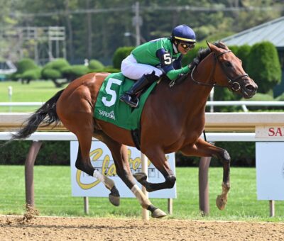 Ichiban, horse, Street Sense, Fleet Indian Stakes, domingo, 27 de agosto de 2023, Saratoga. Foto: Coglaniese Photo