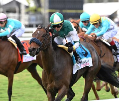 Didia, Horses, Orpen, Pegasus World Cup Filly and Mare Turf Invitational, sábado, 27 de enero de 2024, Gulsftream Park. Foto: Coglianese Photo