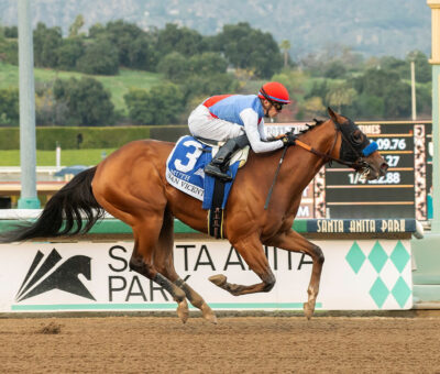 Muth, Horses, Good Magic, San Vicente Stakes, sábado, 6 de enero de 2024, Santa Anita Park. Foto: Benoit Photo