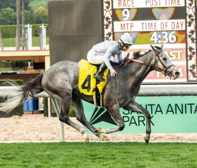 Ag Bullet, Horses, Twirling Candy, Santa Ana Stakes, domingo, 25 de febrero de 2024, Santa Anita Park. Foto: Benoit Photo