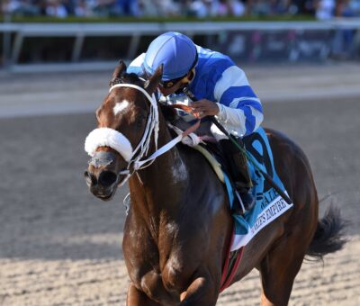 Frankie´s Empire, horse, Ralph Kinder, Swale Stakes listado, sábado, 3 de febrero de 2024, Gulsftream Park. Foto: Coglianese Photo