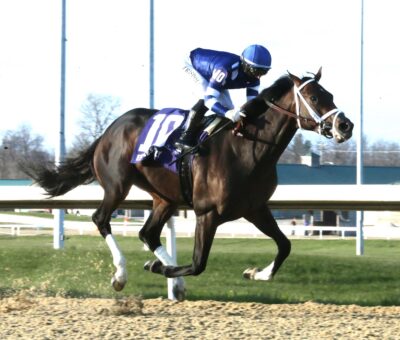 Endlessly, horse, Amerman Racing, Jeff Ruby Stakes, sábado, 23 de marzo de 2024, Turfway Park. Foto: Coady Photo