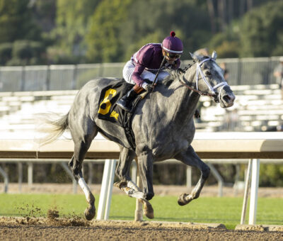 Sweet Azteca, Horses, Pamela C. Ziebarth, Beholder Stokes, sábado, 9 de marzo de 2024, Santa Anita Park. Foto Benoit Photo
