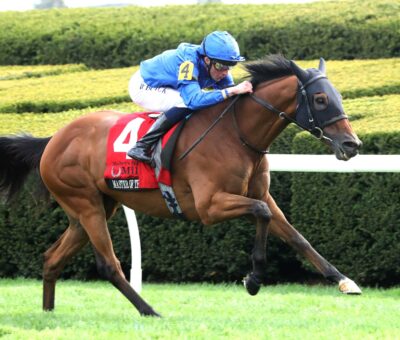 Master Of The Seas, horse, Godolphin, Maker´s Make Mile Stakes, viernes, 12 de abril de 2024 Keeneland. Foto: Coady Photography