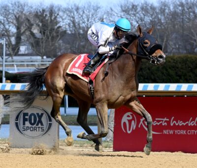 Where´s My Ring, horse, Twirling Candy, Gazelle Stakes, sábado, 6 de abril de 2024, Aqueduct. Foto: Coglaniese Photo