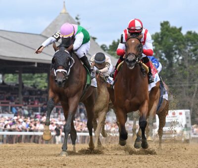 Randomized, horse, Nyquist, Ogden Phipps Stakes By Ford, sábado, 8 de junio de 2024, Gulsftream Park. Foto: Coglianese Photo