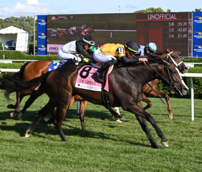 Dontlookbackatall, horse, Peace And Justice, Caress Stakes, viernes, 26 de julio de 2024, Saratoga. Foto: Coglaniese Photo