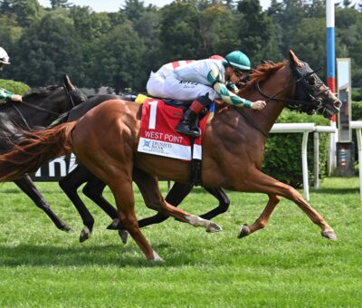 Dakota Gold, horse, Freud, West Point Stakes, domingo, 25 de agosto de 2024, Saratoga. Foto: Coglaniese Photo