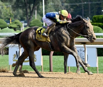 Pandagate, horse, Arrogate, Albany Stakes, domingo, 25 de agosto de 2024, Saratoga. Foto: Coglaniese Photo