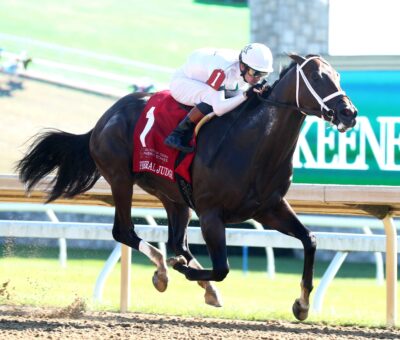 Federal Judge, horse, WinStar Farm, Stoll Keennon Ogden Phoenix Stakes, viernes, 4 de octubre de 2024, Keeneland. Foto: Coady Media