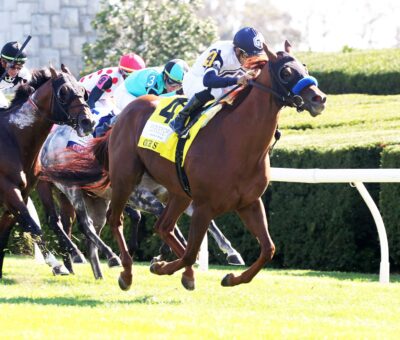 Our Shot, horse, Kantharos, Fanduel Woodford Stakes, sábado, 5 de octubre de 2024, Keeneland. Foto: Coady Media