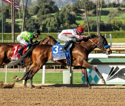 Cavalieri, horses, Beholder Mile Stakes Stakes, sábado, 8 de marzo de 2025, Santa Anita Park. Foto: Benoit Photo 2