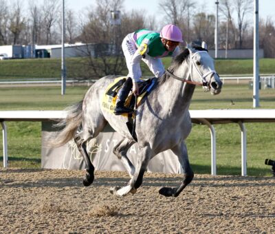 Final Gambit, horse, Not This Time, Jeff Ruby Stakes, sábado, 22 de marzo de 2025, Turfway Park. Foto: Coady Media