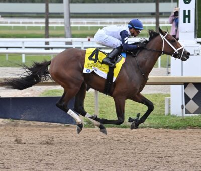 Five G, horse, Vekoma, Gulfstream Park Oaks, sábado, 29 de marzo de 2025, Gulsftream Park. Foto: Coglianese Photo