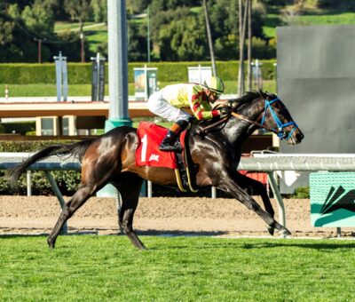 Freedom´s Not Free, horses, Omaha Beach, Pasadena Stakes, domingo, 9 de marzo de 2025, Santa Anita Park. Foto: Benoit Photo