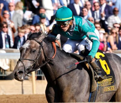 Gosger, horse, Nyquist, Stonestreet Lexington Stakes, sábado, 12 de abril de 2025, Keeneland. Foto: Coady Media