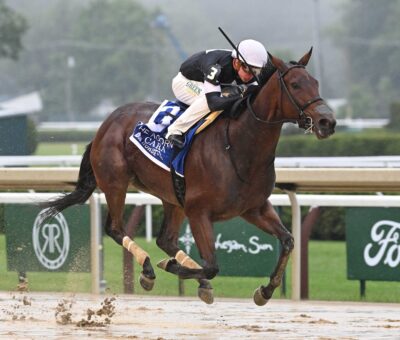 La Cara, horse, Tracy Farmer, DK Horse Acorn Stakes, viernes, 6 de junio de 2025, Saratoga. Foto: Coglianese Photo