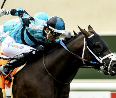 Game Warrior, Horses, Jethorse LLC, Caesars Sportsbook Oceanside Stakes, viernes, 18 de julio de 2025, Del Mar. Foto: Benoit Photo