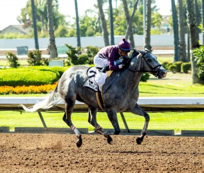 Sweet Azteca, Horses, Sharp Azteca, Great Lady M Stakes, sábado, 5 de julio de 2025, Los Alamitos. Foto: Benoit Photo