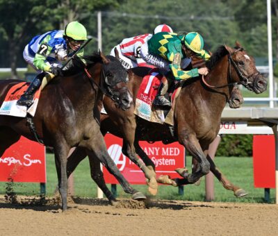 Chancer McPatrick, horses, McKinzie, Curlin Stakes, jueves, 24 de julio de 2025, Saratoga. Foto: Coglaniese Photo