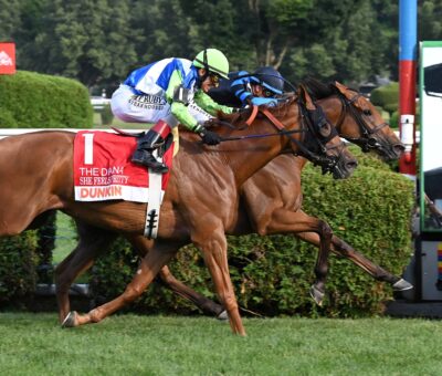 Excellent Truth, horses, Resolute Racing, Dunkin´ Diana Stakes, sábado, 12 de julio de 2025, Saratoga. Foto: Coglianese Photo
