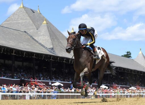Kingsolver, horse, Omaha Beach, Schuylerville Stakes, viernes, 4 de julio de 2025, Saratoga. Foto: Coglaniese Photo