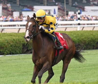 La Mehana, horse, Al Wukair, Glen Falls Stakes, domingo, 27 de julio de 2025, Saratoga. Foto: Coglaniese Photo & Chelsea Durand