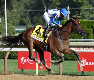 Bookém Danno, horses, Bucchero, Forego Stakes, , sábado, 23 de agosto de 2025, Saratoga. Foto: Coglaniese Photo
