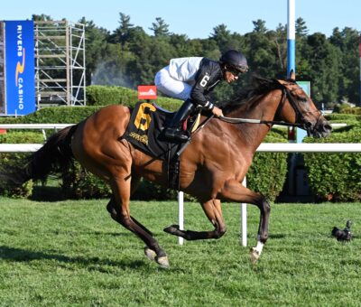 Future Is Now, horses, Great Notion, Smart N Fancy Stakes, viernes, 15 de agosto de 2025, Saratoga. Foto: Coglaniese Photo