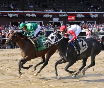 George Briggs, horse, Fog Of War, NYSS Cab Calloway, jueves, 14 de Agosto de 2024, Saratoga. Foto: Coglaniese Photo & Chelsea Durand