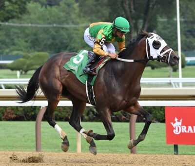 My Mane Squeeze, horse, Audible, Johnstone Stakes, miércoles, 30 de julio de 2025, Saratoga. Foto: Coglaniese Photo