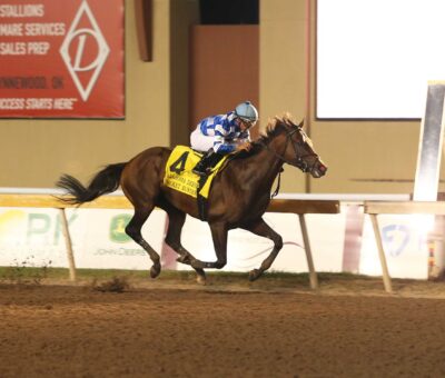 Bracket Buster, horse, Vekoma, Oklahoma Derby, domingo, 28 de septiembre de 2025, Remington Park. Foto: Dustin Orona