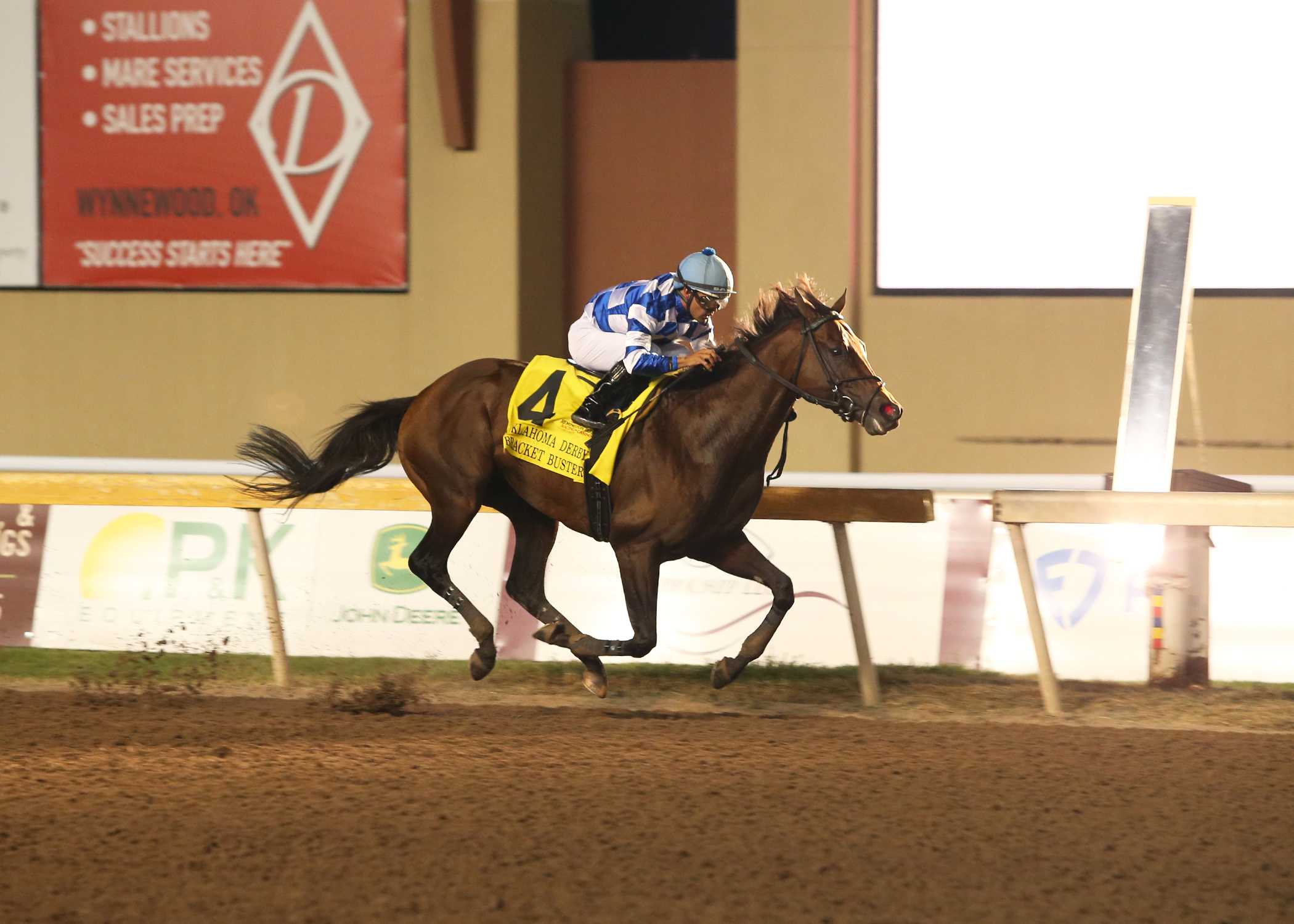 Bracket Buster, horse, Vekoma, Oklahoma Derby, domingo, 28 de septiembre de 2025, Remington Park. Foto: Dustin Orona