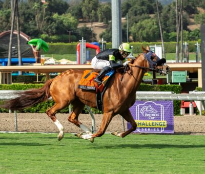 Gold Phoenix, Horses, Belardo, John Henry Turf Championship Stakes, sábado, 27 de septiembre de 2025, Santa Anita Park. Foto: Benoit Photo