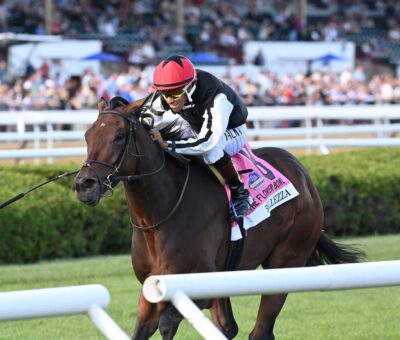 Bellezza, horses, Siyouni, Flower Bowl Stakes, sábado, 30 de agosto de 2025, Saratoga. Foto: Coglaniese Photo