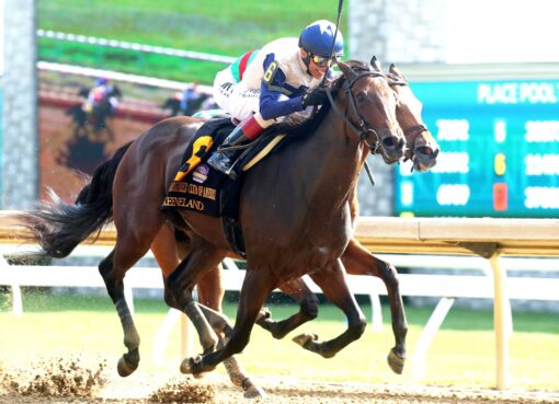 Praying, horse, Vekoma, Thoroughbred Club America, sábado, 5 de octubre de 2024, Keeneland. Foto: @coadymediaUSA