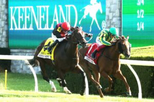Simply In Front, horse, Summer Front, UK HealthCare l First Lady Stakes, sábado, 4 de octubre de 2025, Keeneland. Foto: @coadymediaUSA