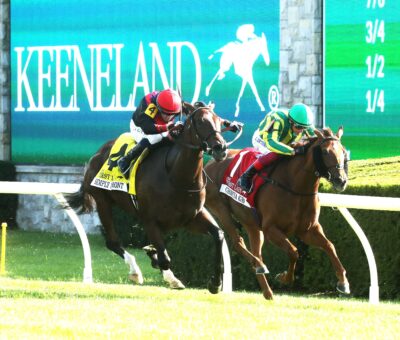 Simply In Front, horse, Summer Front, UK HealthCare l First Lady Stakes, sábado, 4 de octubre de 2025, Keeneland. Foto: @coadymediaUSA