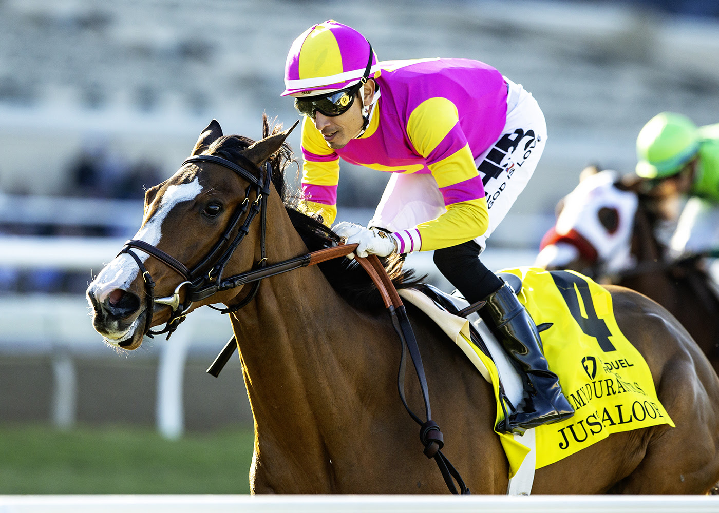 Just Aloof, Horses, Justify, Jimmy Durante Stakes, sábado, 29 de noviembre de 2025, Del Mar. Foto: Benoit Photo