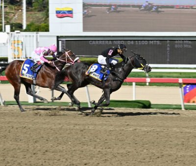 Star White, horse, Imaginay Sailor, Clásico Cañonero, domingo, 14 de diciembre de 2025, La Rinconada. Foto: José Antonio Aray