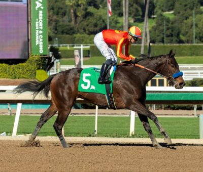 Explora, horses, Blame, San Vicente Stakes, sábado, 10 de enero de 2026, Santa Anita Park. Foto: Benoit Photo