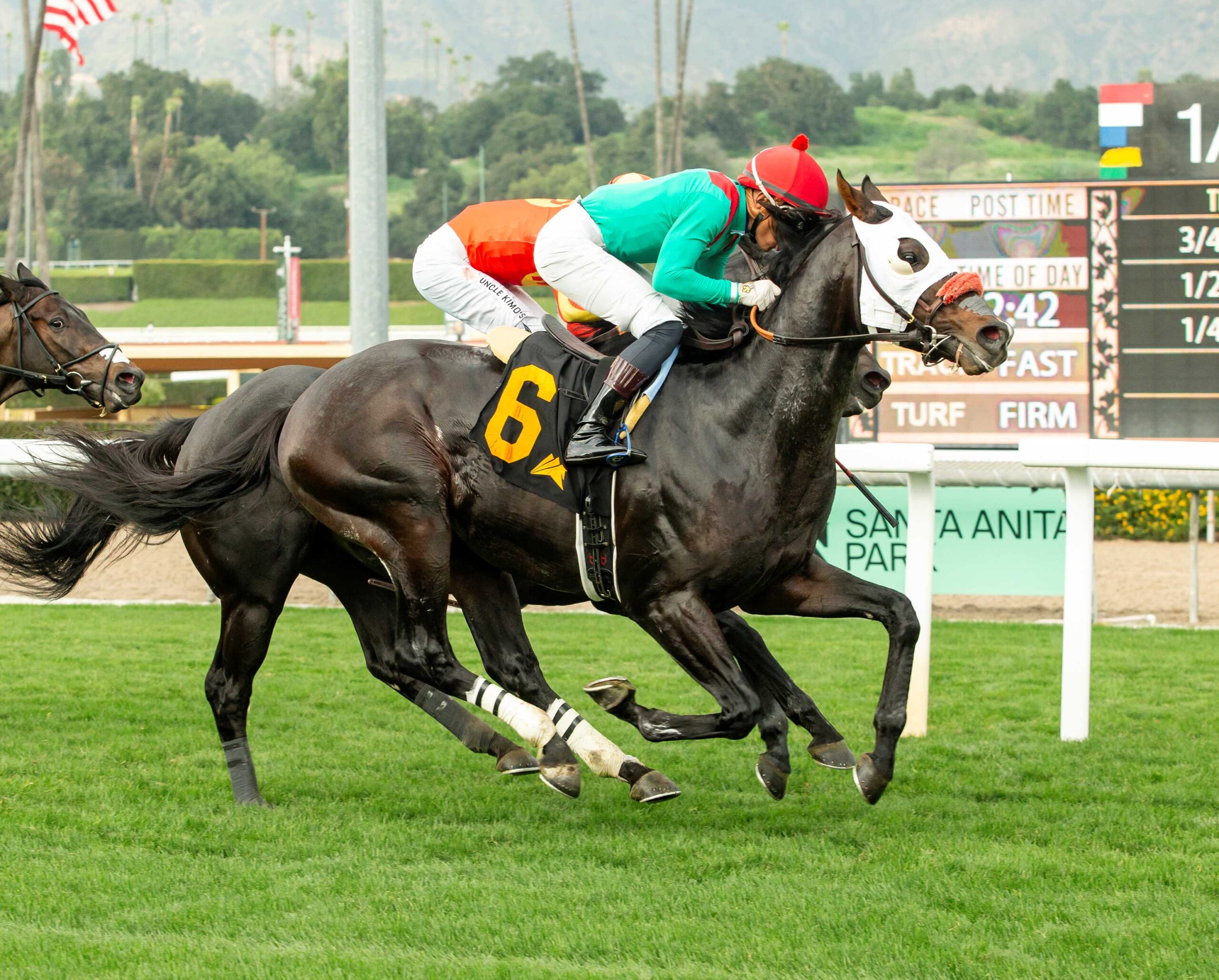 Gran Oriente, horses, Classic Empire, Allowance Optional Claiming, viernes, 23 de enero de 2026, Santa Anita Park. Foto: Benoit Photo