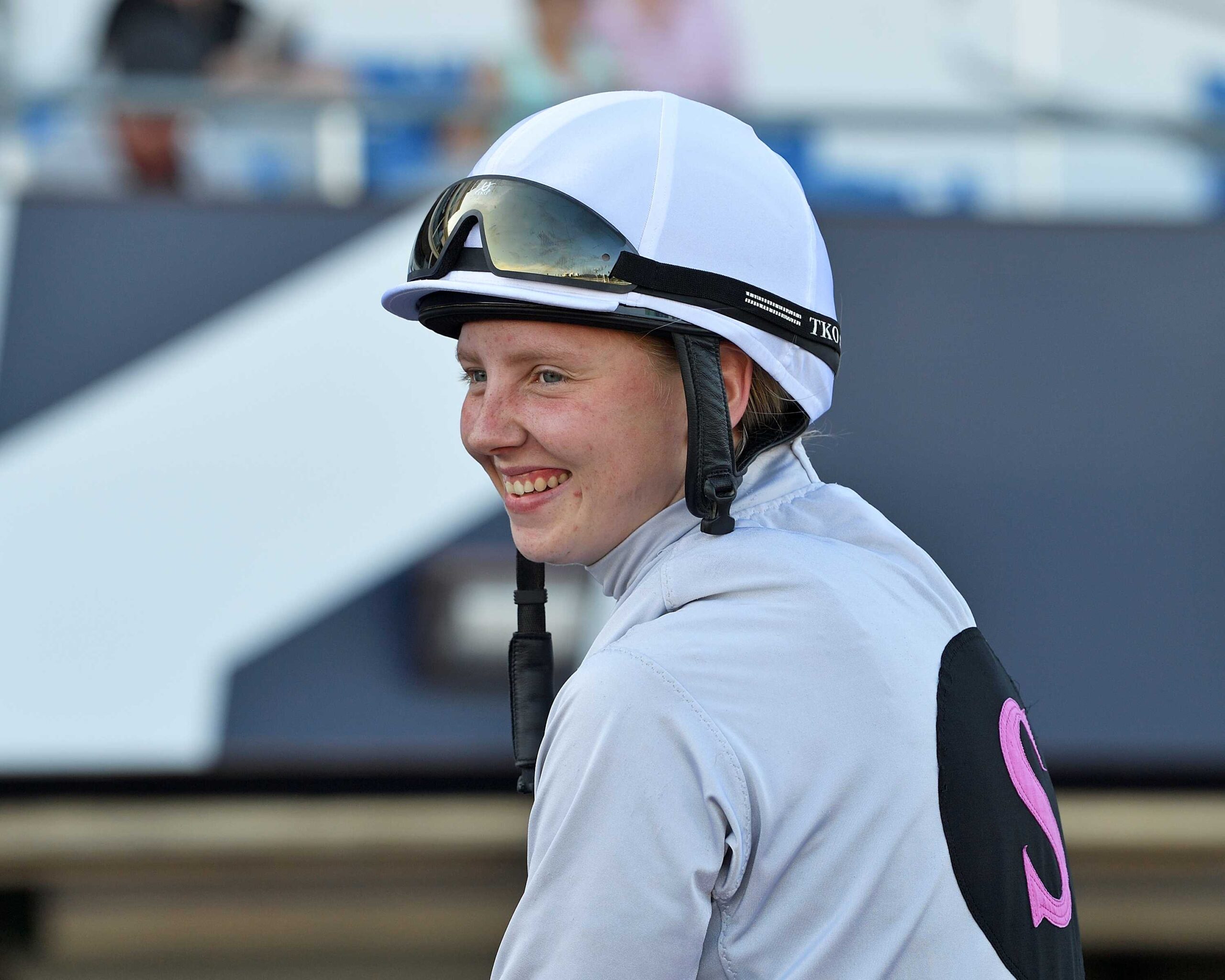Lady River Lily, horse, Lord Nelson, jinete Cornelia Hartsmar, jueves, 19 de febrero de 2026, Gulfstream Park. Foto: Coglaniese Photo