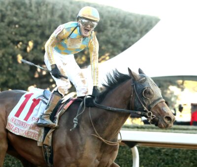 Silent Tactic, horse, Tacitus, Southwest Stakes, viernes, 6 de febrero de 2026, Oaklawn Park. Foto: Coady Media